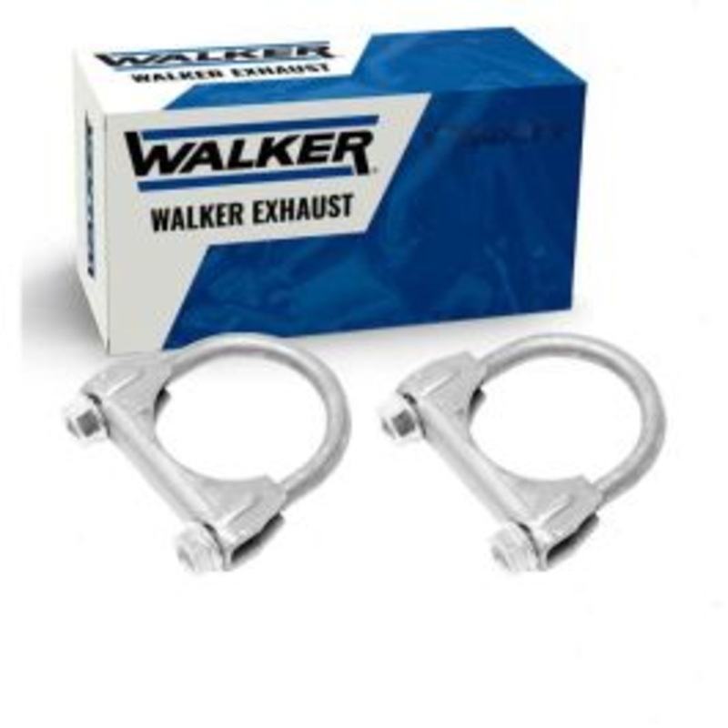 2 pc Walker Exhaust Clamps for 2005-2007 Cadillac STS 3.6L V6