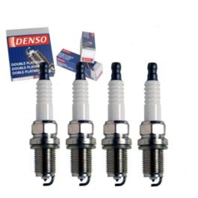 4 pc DENSO Double Platinum Spark Plugs for 2002-2007 Mitsubishi Lancer 2.0L L4