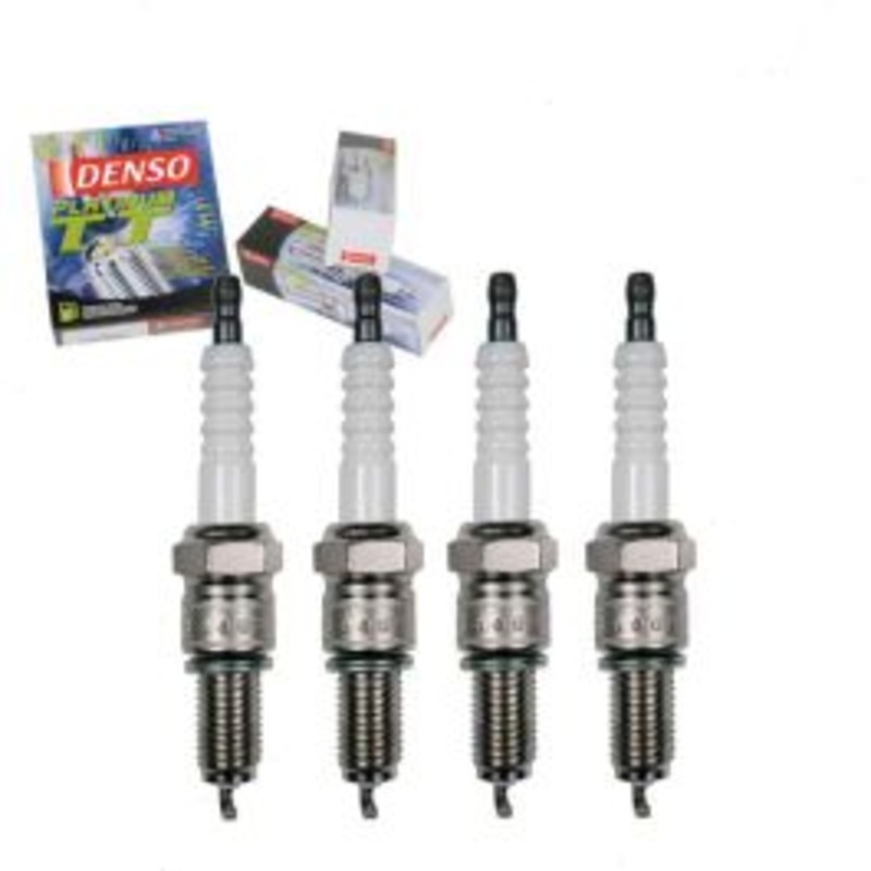4 pc DENSO Platinum TT Spark Plugs for 1984-1988 Isuzu Trooper 1.9L 2.3L 2.6L L4