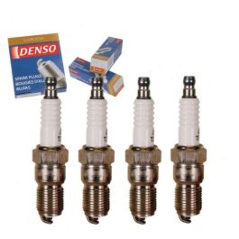 4 pc DENSO Standard U-Groove Spark Plugs for 1983-1984 Ford LTD 2.3L L4