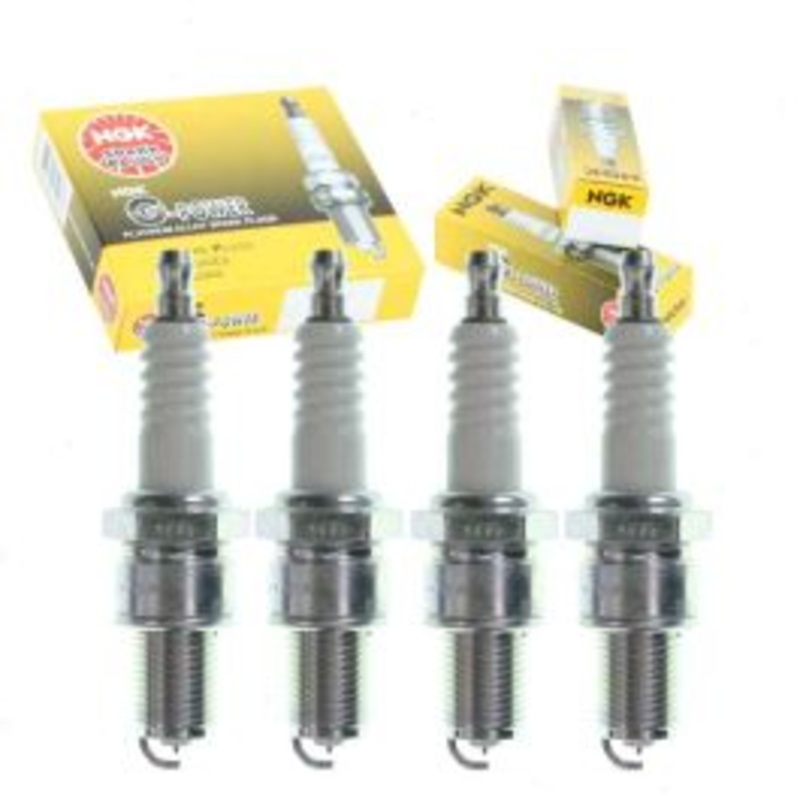 4 pc NGK G-Power Spark Plugs for 1970-1971 Mazda 1800 1.8L L4