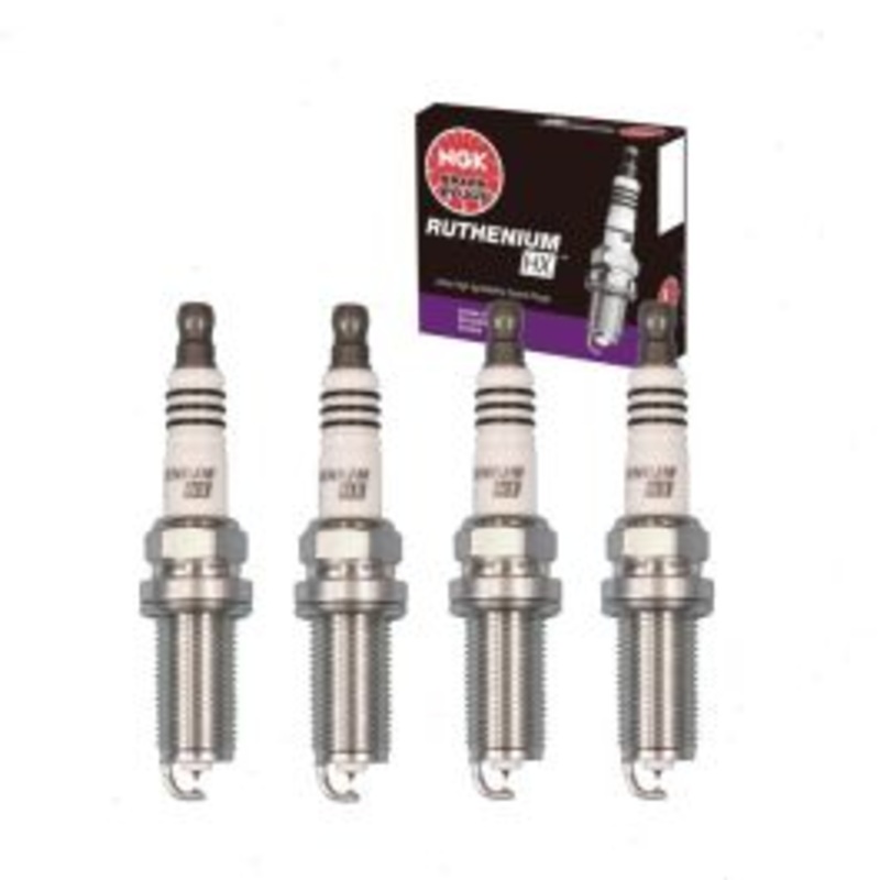 4 pc NGK Ruthenium HX Spark Plugs for 2009-2010 Kia Magentis 2.4L L4