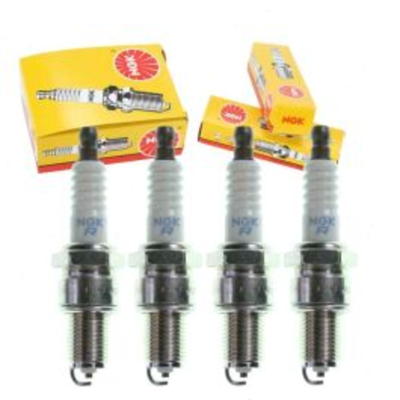 4 pc NGK Standard Spark Plugs for 1986-1989 Mitsubishi Montero 2.6L L4