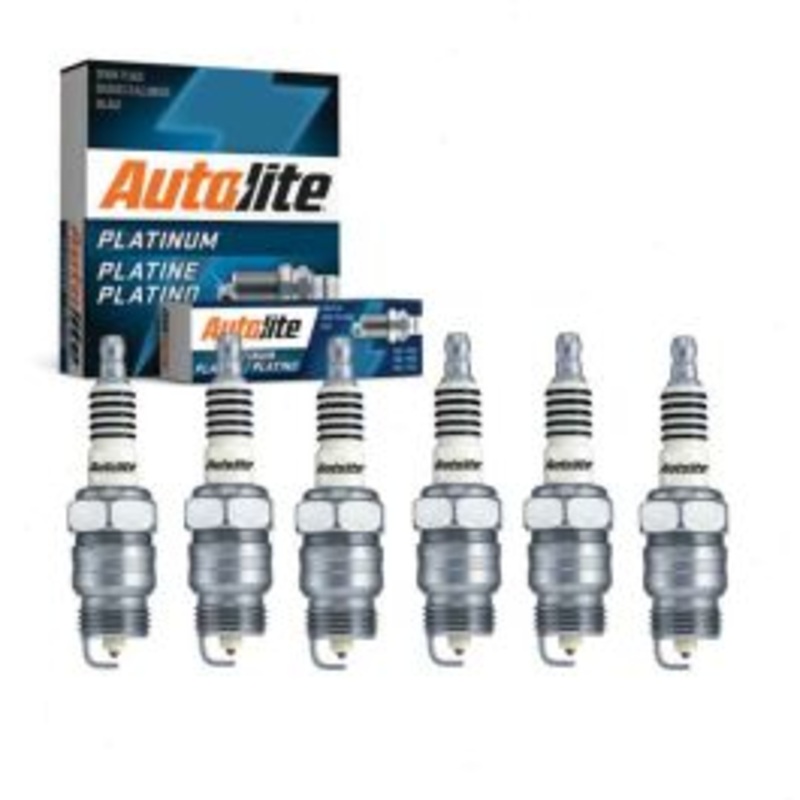 6 pc Autolite Platinum Spark Plug for 1961-1963 Mercury Meteor 2.8L 3.3L