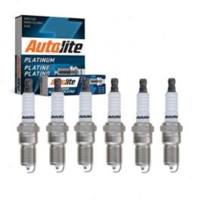 6 pc Autolite Platinum Spark Plug for 1989 Pontiac Firebird 3.8L V6