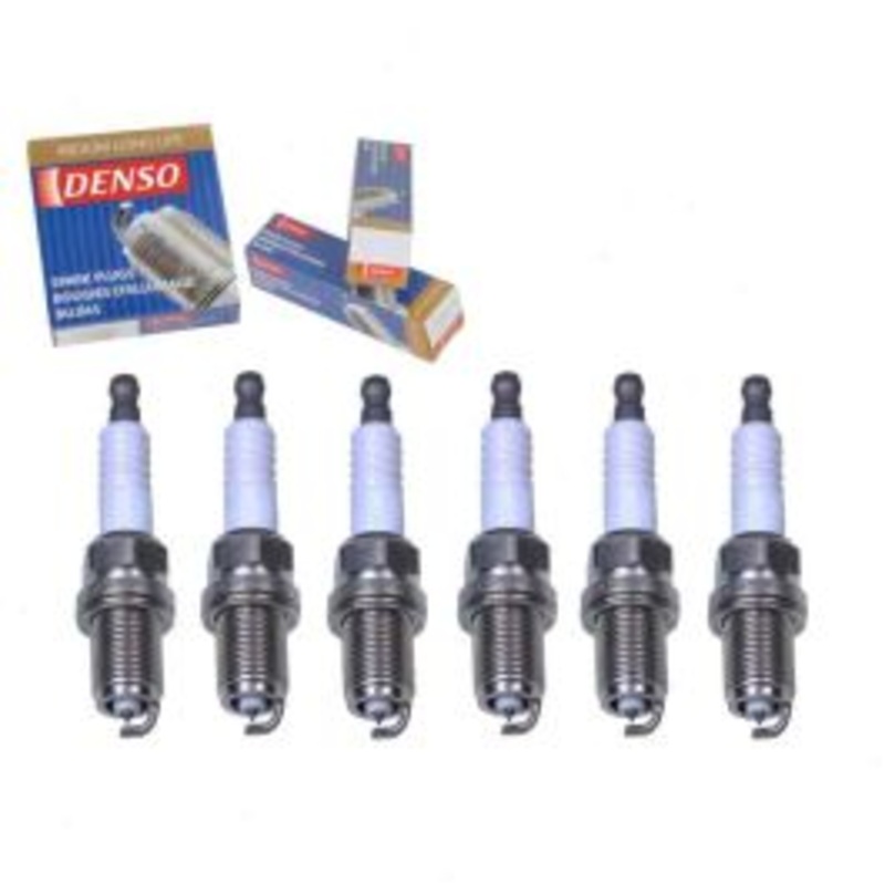6 pc DENSO Iridium Long Life Spark Plugs for 2003-2004 Audi A6 Quattro 2.7L V6
