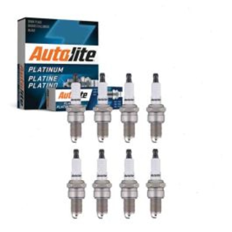 8 pc Autolite Platinum Spark Plug for 1968-1969 Cadillac DeVille 7.7L V8