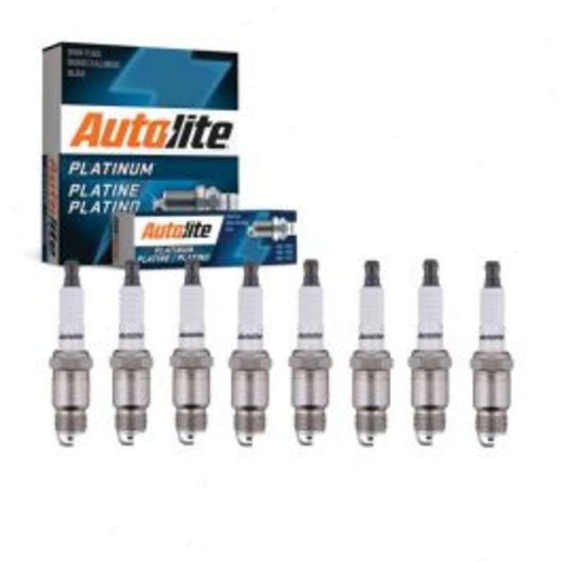 8 pc Autolite Platinum Spark Plug for 1974 Mercury Monterey 7.5L V8