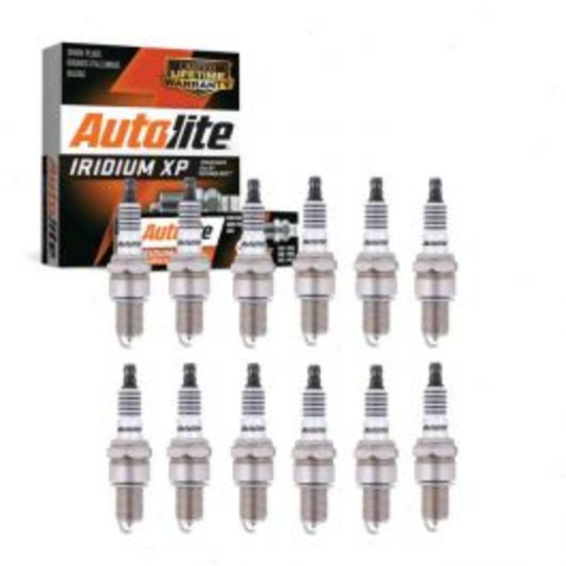 12 pc Autolite Iridium XP Spark Plug for 1968-1970 Lamborghini Islero 3.9L