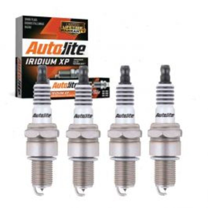 4 pc Autolite Iridium XP Spark Plug for 1985-1987 Honda Prelude 2.0L L4