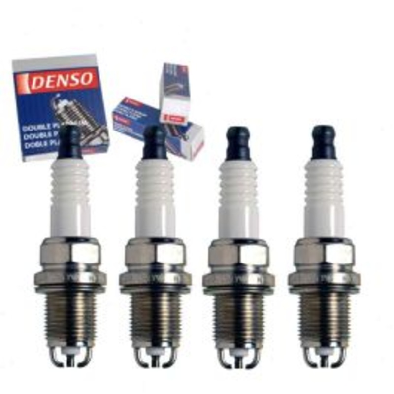 4 pc DENSO Double Platinum Spark Plugs for 1998-2000 Toyota RAV4 2.0L L4