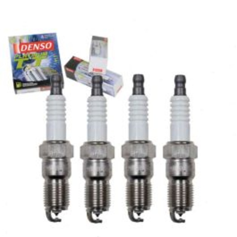 4 pc DENSO Platinum TT Spark Plugs for 1974-1978 Ford Mustang II 2.3L L4