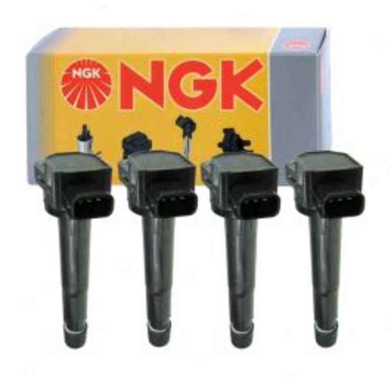 4 pc NGK Ignition Coils for 2004-2008 Acura TSX 2.4L L4