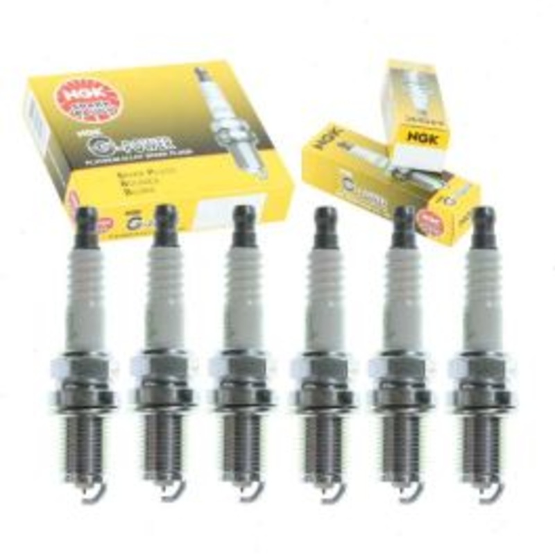 6 pc NGK G-Power Spark Plugs for 2002-2004 Nissan Xterra 3.3L V6