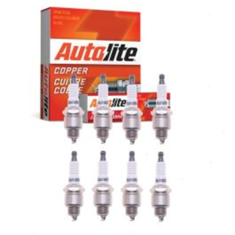 8 pc Autolite Copper Core Spark Plugs for 1963-1966 American Motors Classic 4.7L 5.3L V8