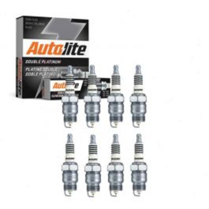 8 pc Autolite Double Platinum Spark Plug for 1966-1973 AC Shelby Cobra 7.0L