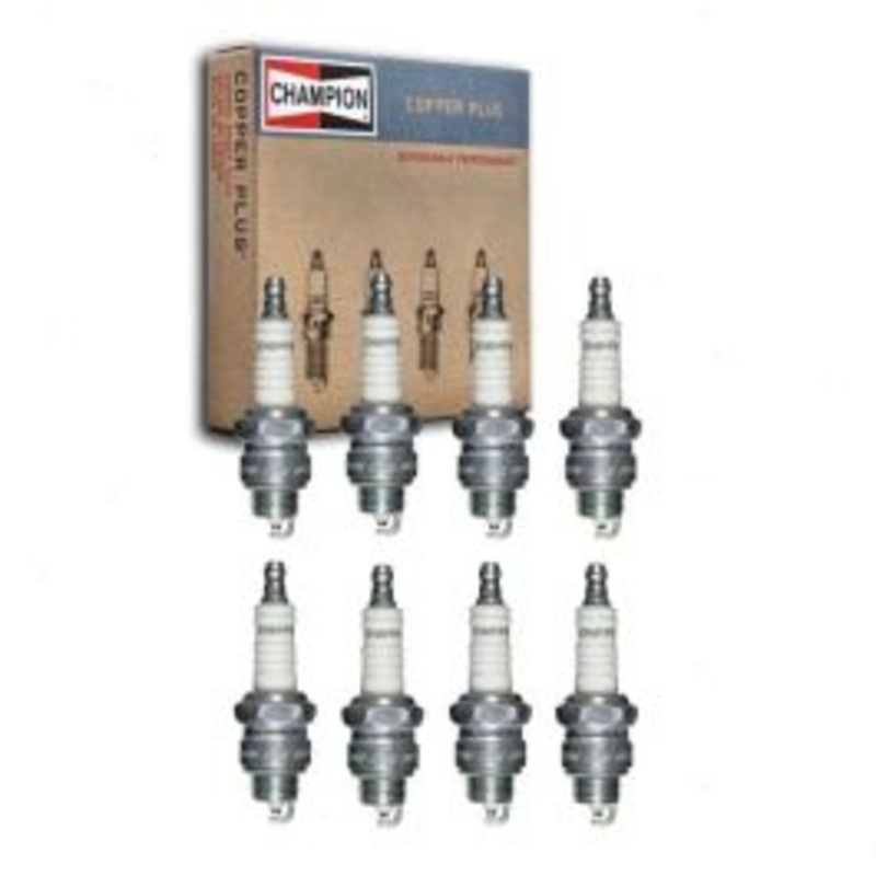 8 pc Champion Copper Plus Spark Plugs for 1964-1966 Studebaker Commander 4.6L 4.7L 5.0L V8