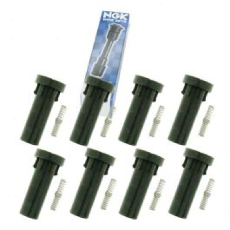 8 pc NGK Ignition Coil Boots for 2011-2013 Ram 1500 4.7L V8
