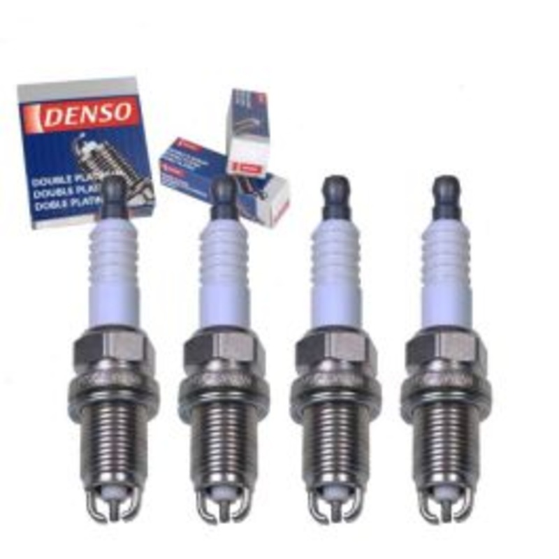 4 pc DENSO Double Platinum Spark Plugs for 1995-1999 Toyota Tercel 1.5L L4