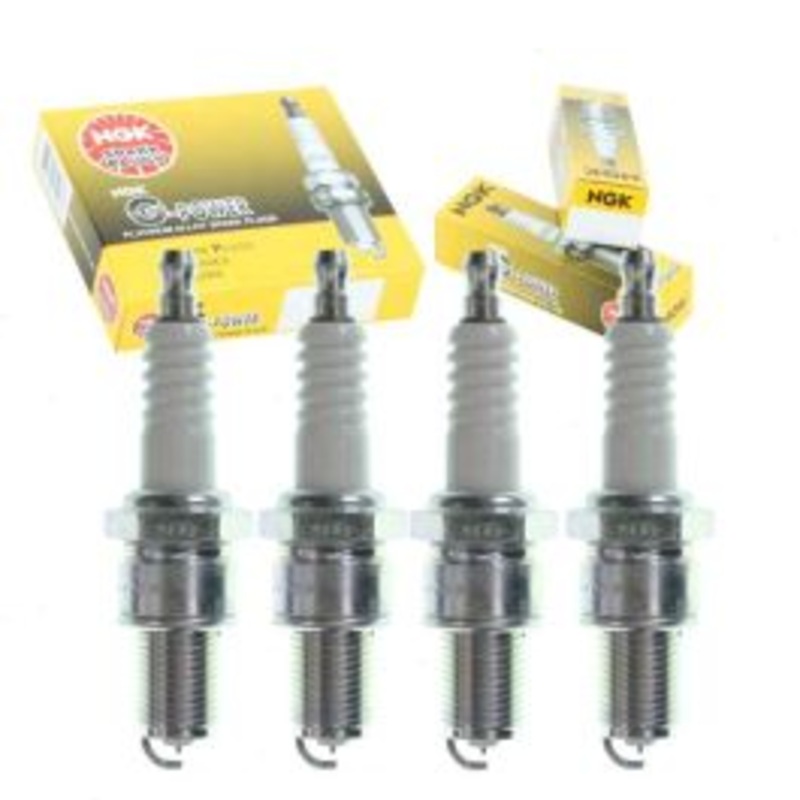 4 pc NGK G-Power Spark Plugs for 1968-1969 BMW 2000cs 2.0L L4