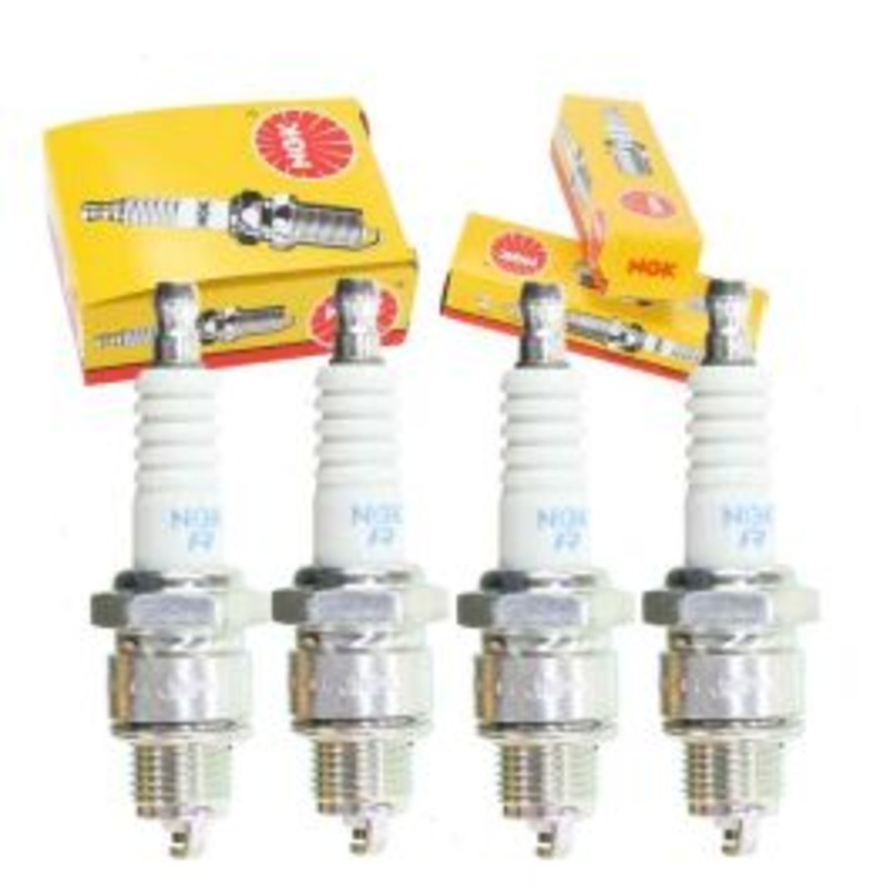 4 pc NGK Standard Spark Plugs for 1967-1969 Renault R10 1.1L 1.3L L4