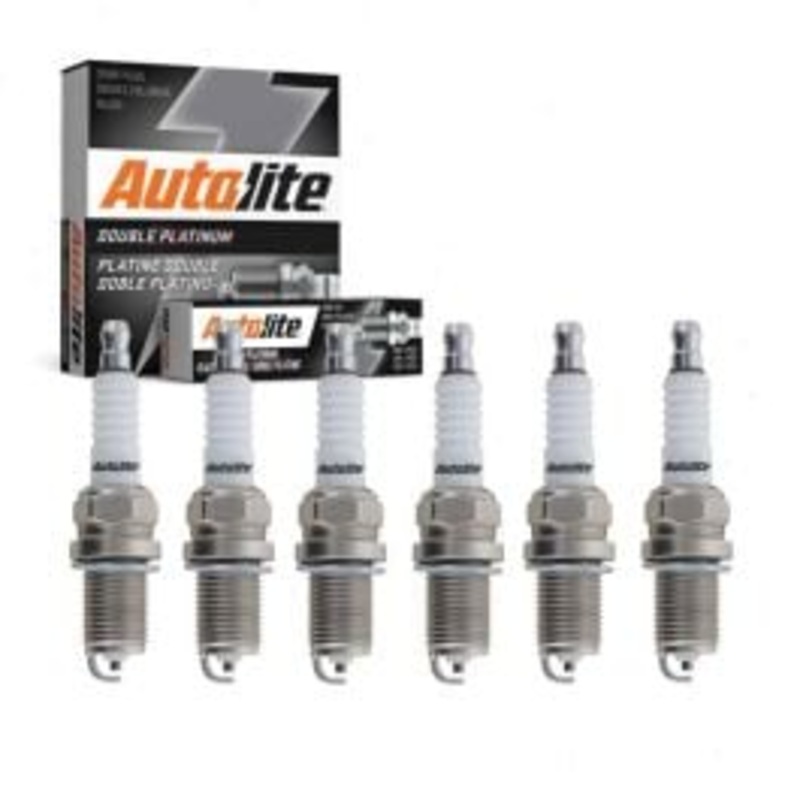 6 pc Autolite Double Platinum Spark Plug for 1996-1998 BMW 328is
