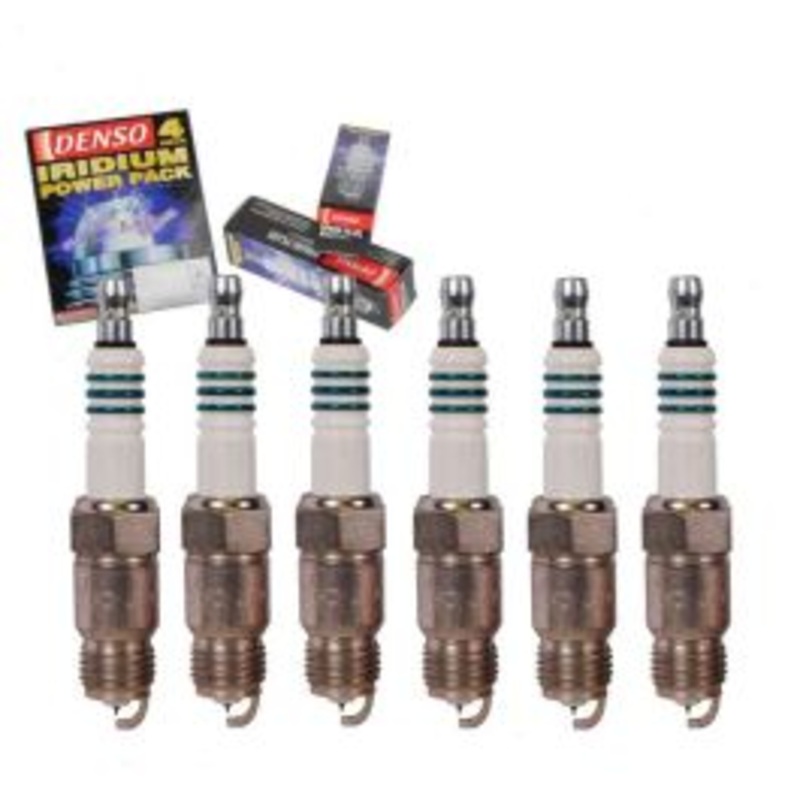 6 pc DENSO Iridium Power Spark Plugs for 1985-1986 Chevrolet K10 4.3L V6