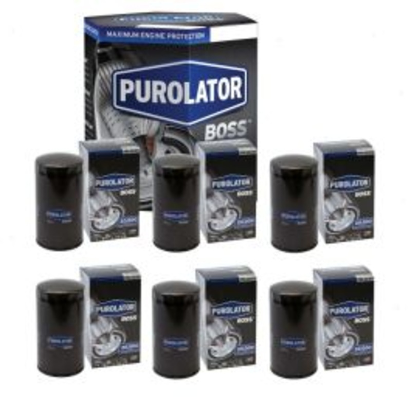6 pc Purolator BOSS PBL46128 Engine Oil Filters