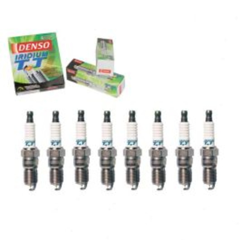 8 pc DENSO Iridium TT Spark Plugs for 1996-1999 Chevrolet C2500 Suburban 5.7L 7.4L V8
