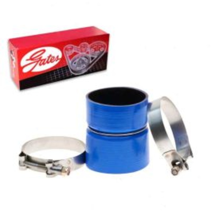 Gates Turbocharger to Pipe Hot Side Turbocharger Intercooler Hose Kit for 2008-2010 Ford F-250 Super Duty 6.4L V8