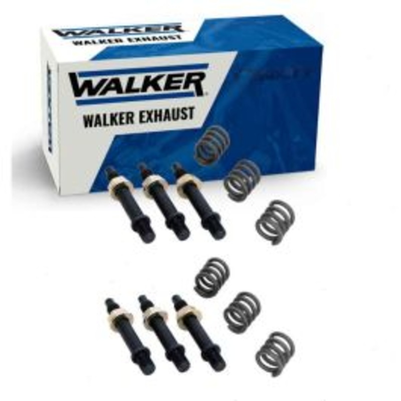 2 pc Walker Converter Inlet Exhaust Bolt & Springs for 1994-1995 GMC Yukon 5.7L V8
