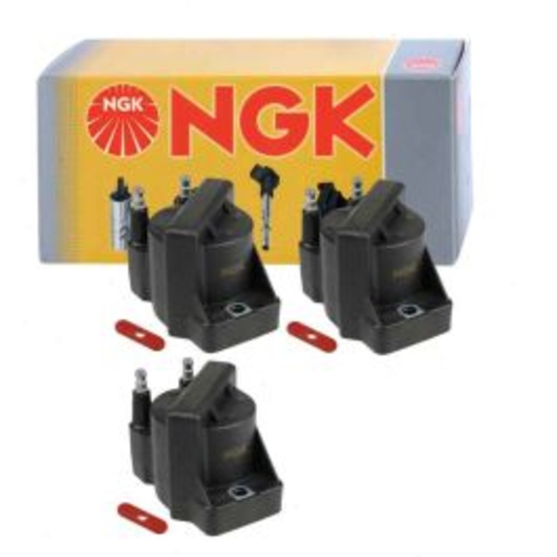 3 pc NGK Ignition Coils for 1992-2005 Pontiac Grand Am 3.1L 3.3L 3.4L V6