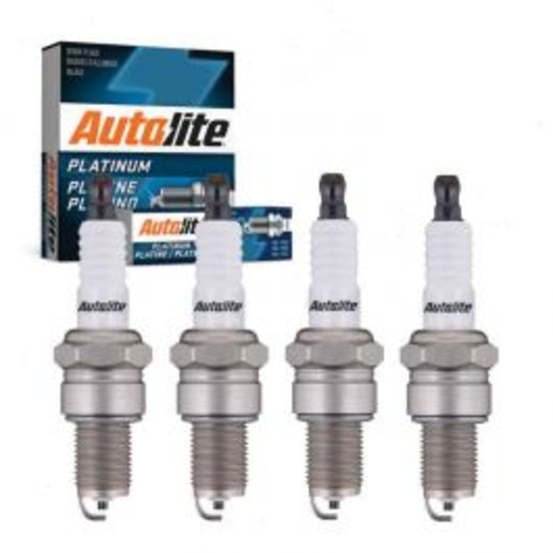 4 pc Autolite Platinum Spark Plug for 1989-1995 Dodge Spirit 2.2L 2.5L L4