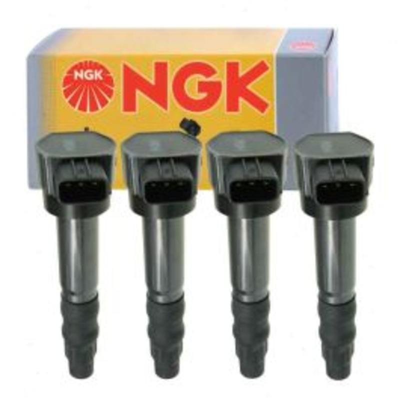 4 pc NGK Ignition Coils for 2004-2006 Mitsubishi Outlander 2.4L L4
