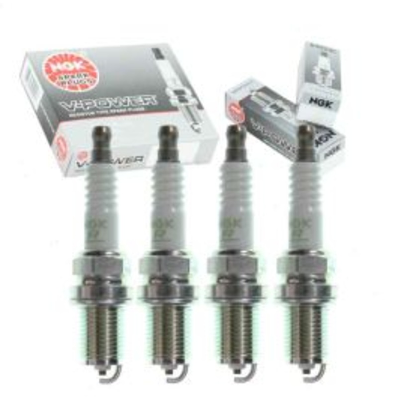 4 pc NGK V-Power Spark Plugs for 1999 Audi A4 1.8L L4