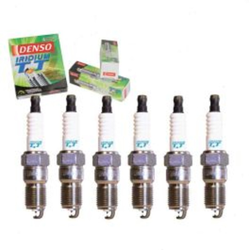 6 pc DENSO Iridium TT Spark Plugs for 2005-2007 Land Rover LR3 4.0L V6