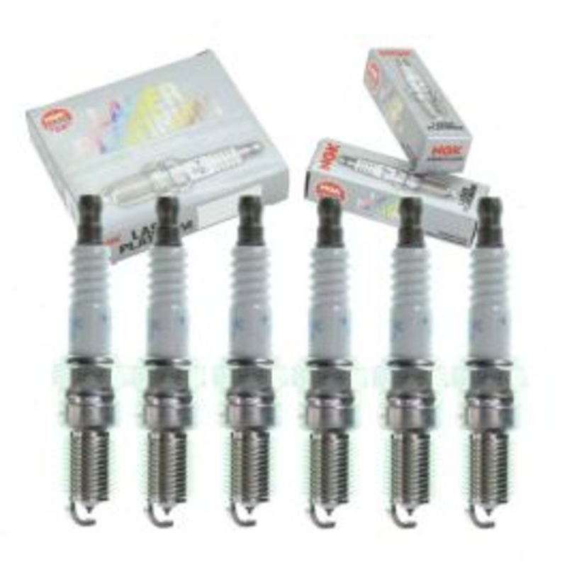 6 pc NGK Laser Platinum Spark Plugs for 2000-2002 Jaguar S-Type 3.0L V6