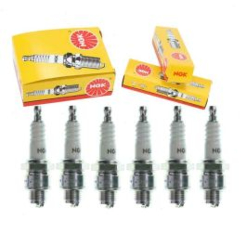 6 pc NGK Standard Spark Plugs for 1952-1954 Ford Mainline 3.5L 3.6L L6