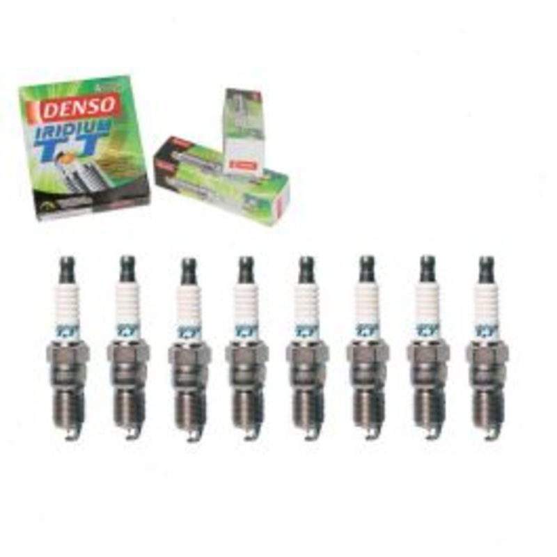 8 pc DENSO Iridium TT Spark Plugs for 2000-2013 GMC Yukon XL 2500 6.0L 8.1L V8