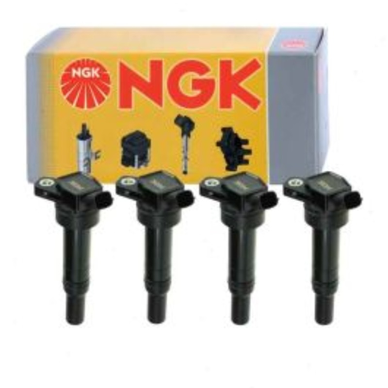 4 pc NGK Ignition Coils for 2014-2018 Kia Forte5 2.0L L4