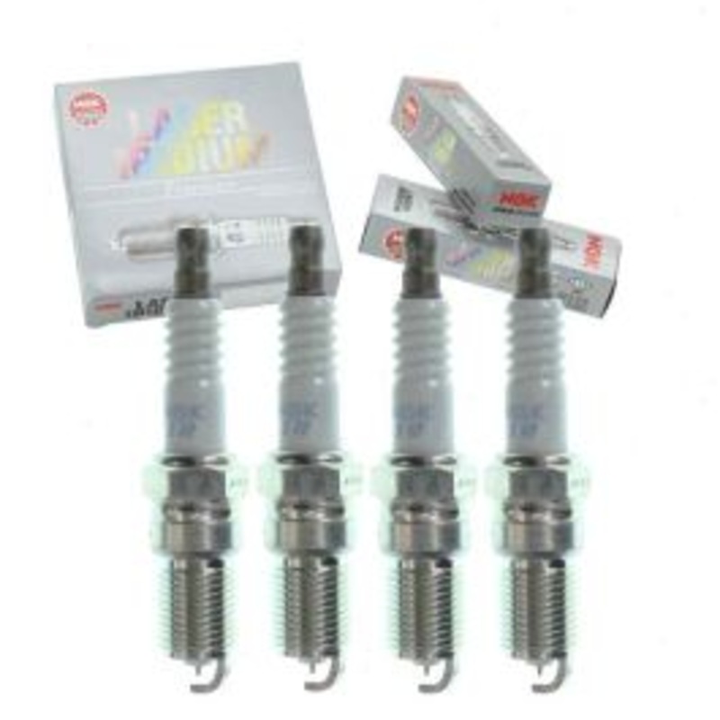 4 pc NGK Laser Iridium Spark Plugs for 1975-1976 Chevrolet Vega 2.0L L4