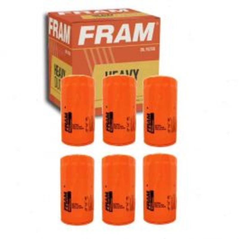 6 pc FRAM Heavy Duty PH977A Engine Oil Filters