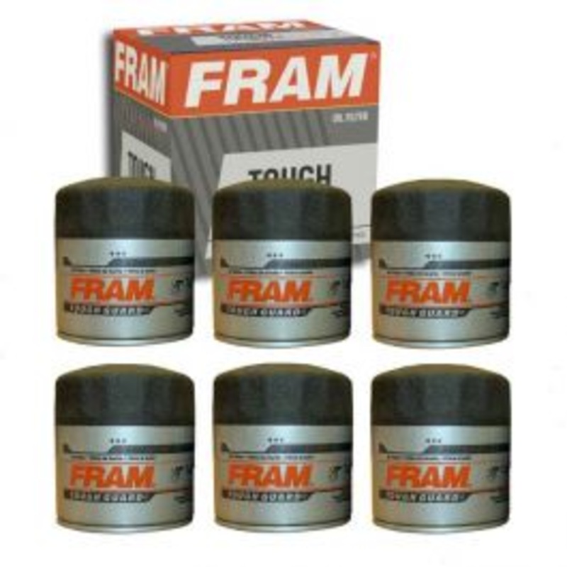 6 pc FRAM Tough Guard TG3387A Engine Oil Filters