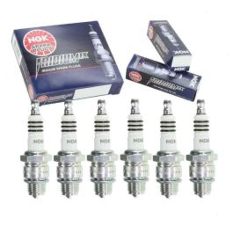 6 pc NGK Iridium IX Spark Plugs for 1957-1959 Aston Martin DB 3.0L L6