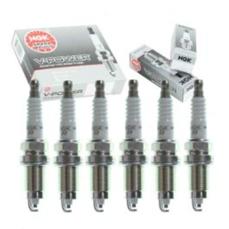 6 pc NGK V-Power Spark Plugs for 1991-1992 Jeep Comanche 4.0L L6