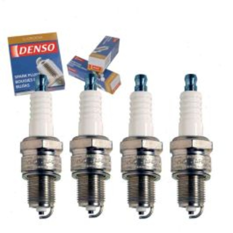 4 pc DENSO Standard U-Groove Spark Plugs for 1985-1987 Renault Alliance 1.7L 2.0L L4