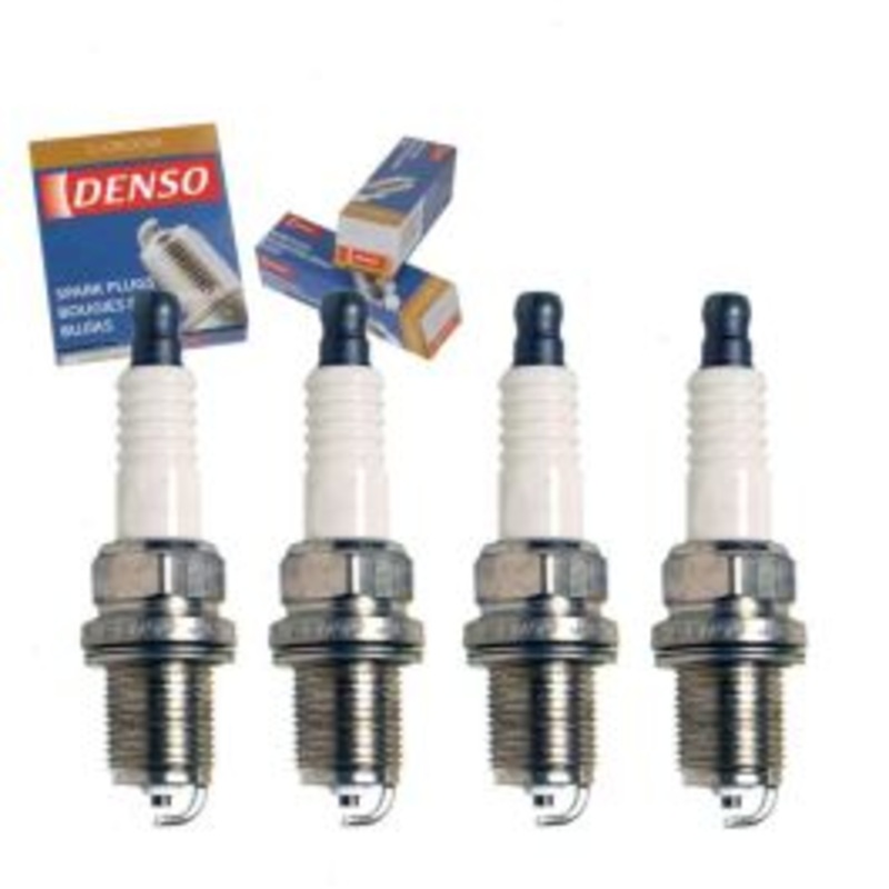4 pc DENSO Standard U-Groove Spark Plugs for 1990-1992 Chevrolet Beretta 2.3L L4