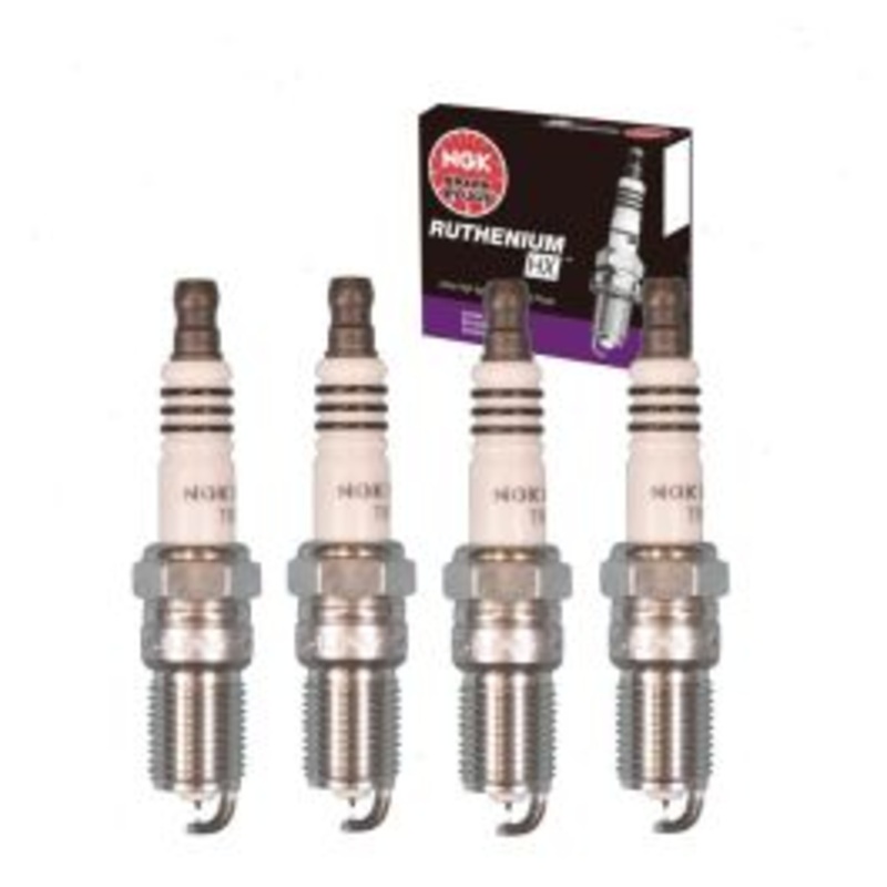 4 pc NGK Ruthenium HX Spark Plugs for 1997-1998 Buick Skylark 2.4L L4