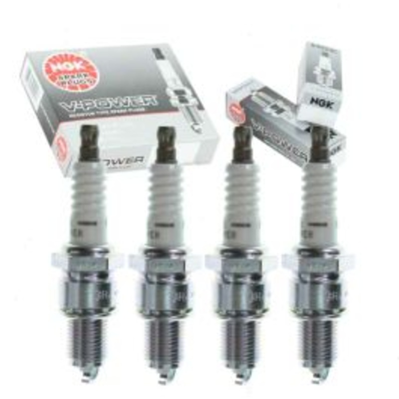 4 pc NGK V-Power Spark Plugs for 1983 Plymouth Scamp 2.2L L4