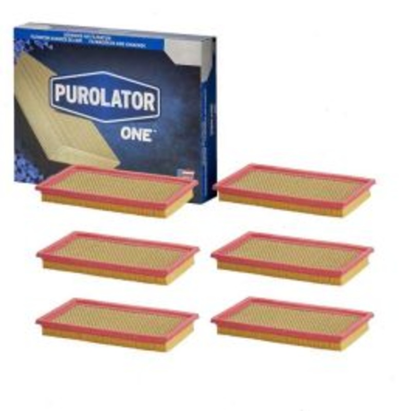 6 pc Purolator ONE A24278 Air Filters